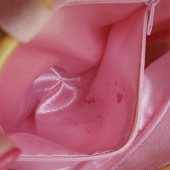 Jn's Spring Floral Sequined Fabric Bamboo Handbag Handbag Purse Pretty! - Picture 5 of 8